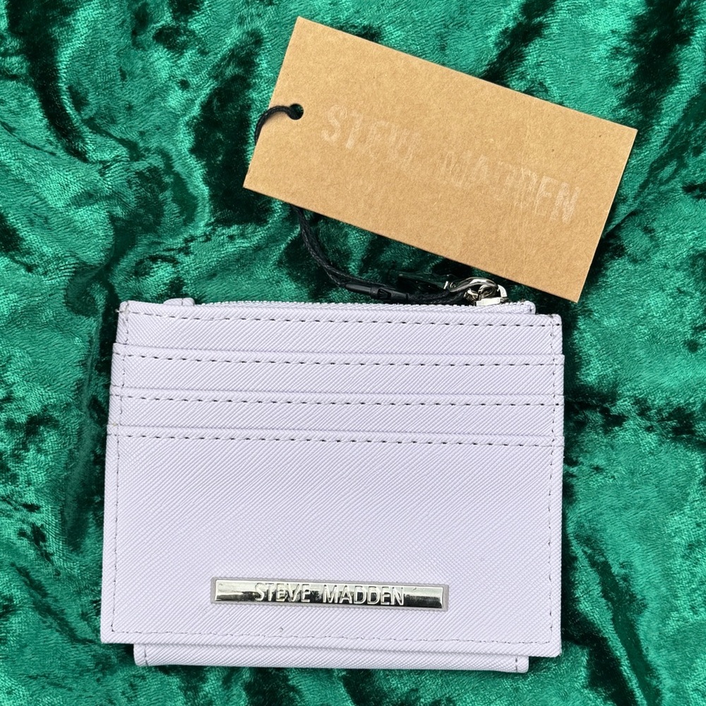 Steve Madden Light Purple Card Holder
